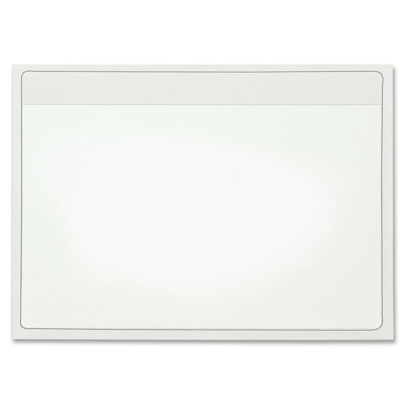 Cardinal HOLDit! Self-Adhesive 4 x 6-Inch Index Card Pockets, Clear, 100 per Pack (21160CB)